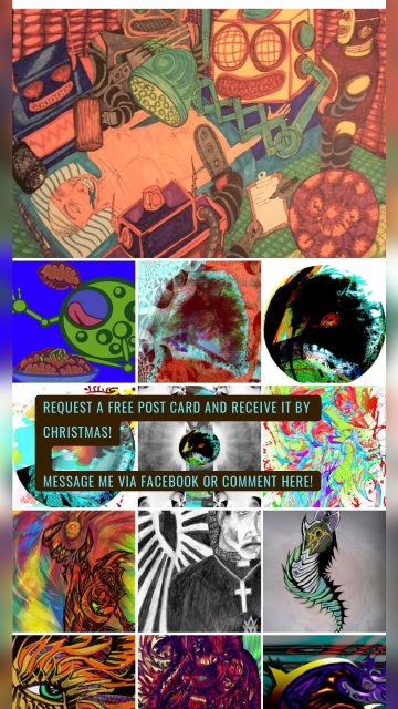 Request a free post card and receive it by Christmas! Message me via Facebook or comment here!